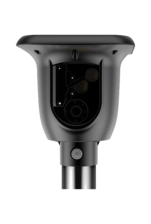 WEP-02 — Close-Up · Lens & Sensor Array